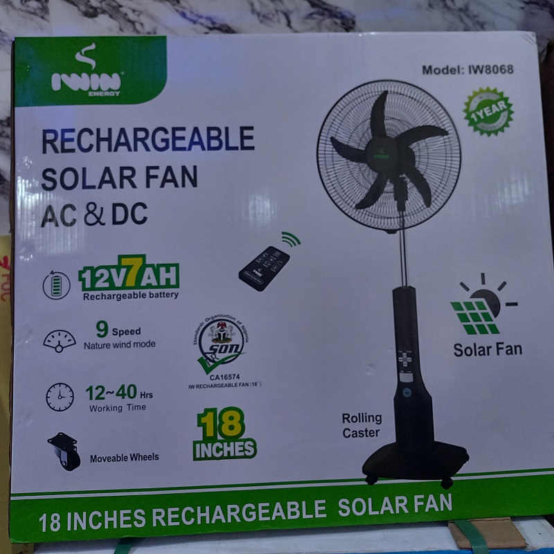 solar fan
